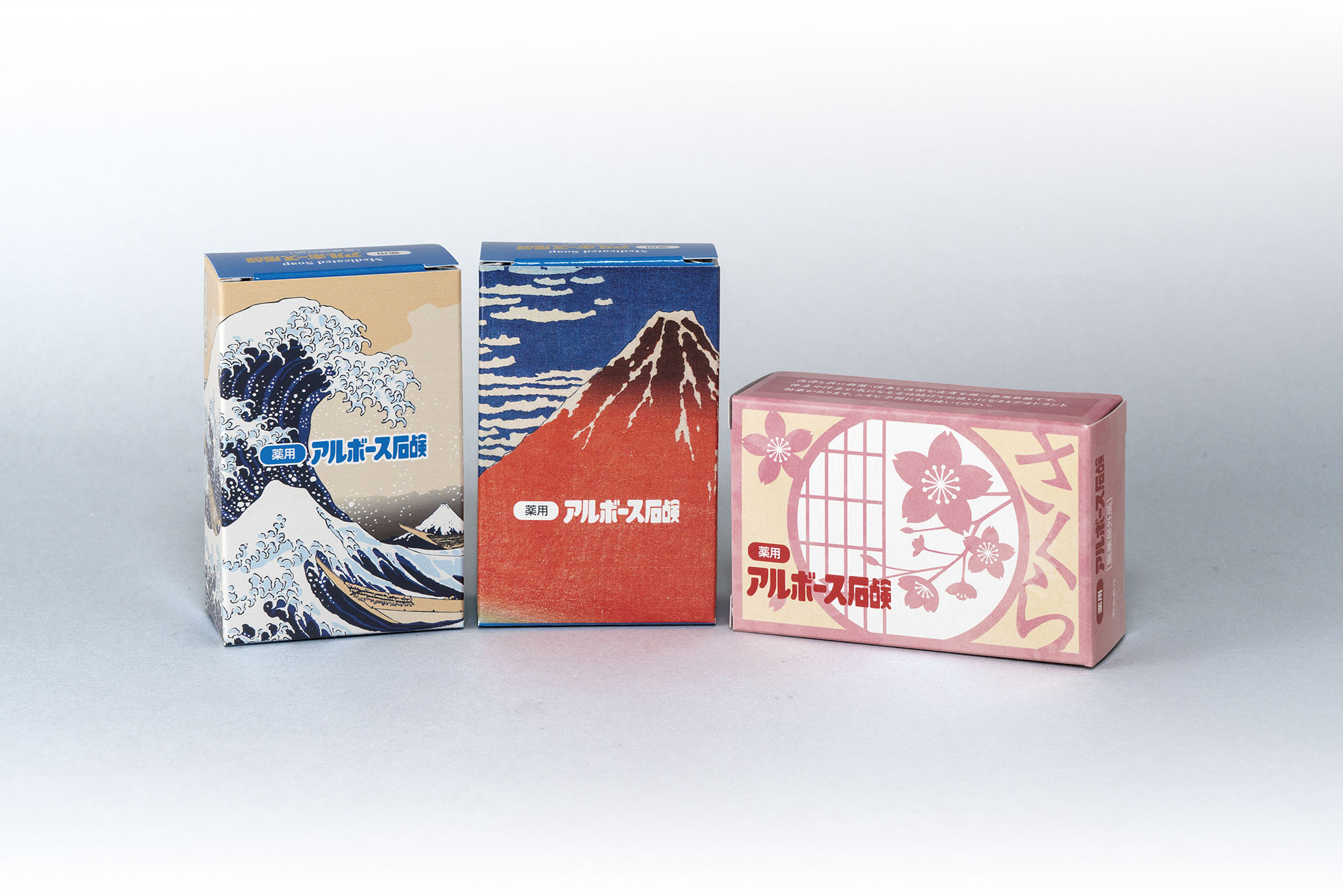 薬用アルボース石鹸（和柄）